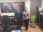 Resim Başkan Güneş'ten Zonguldak İl Emniyet Müdürüne Ziyaret